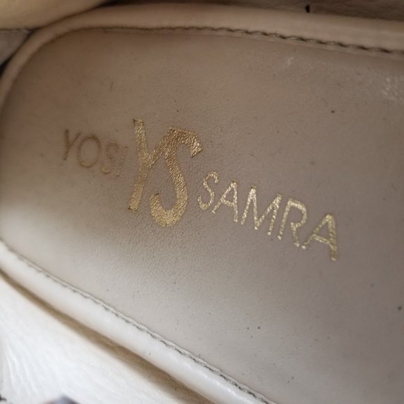 Yosi Samra Snakeskin Leather Ballet Flat Shoes 9 - Picture 5 of 8